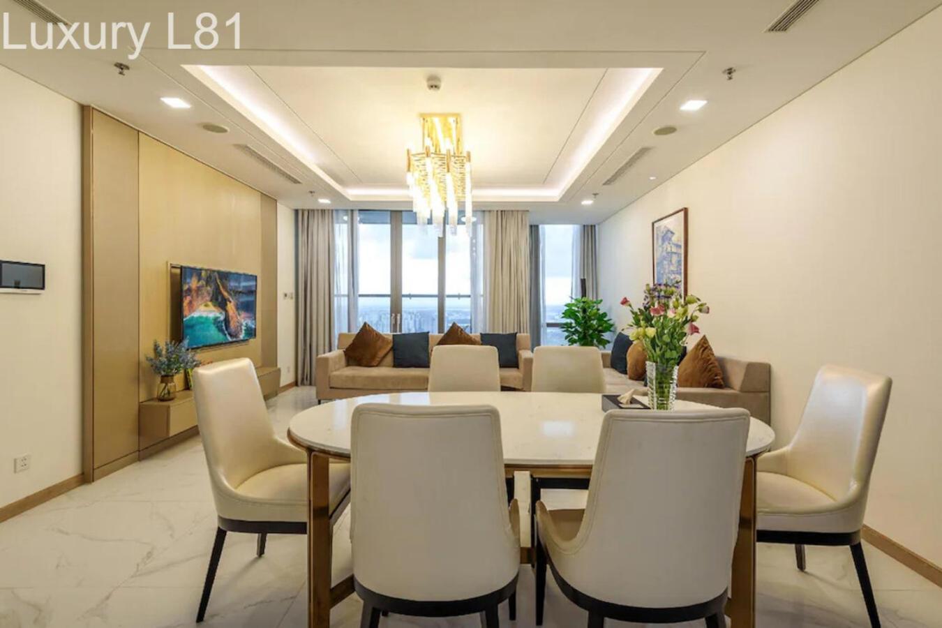 Angia Luxury Apartment Inside Landmark 81 Tower 胡志明市 外观 照片