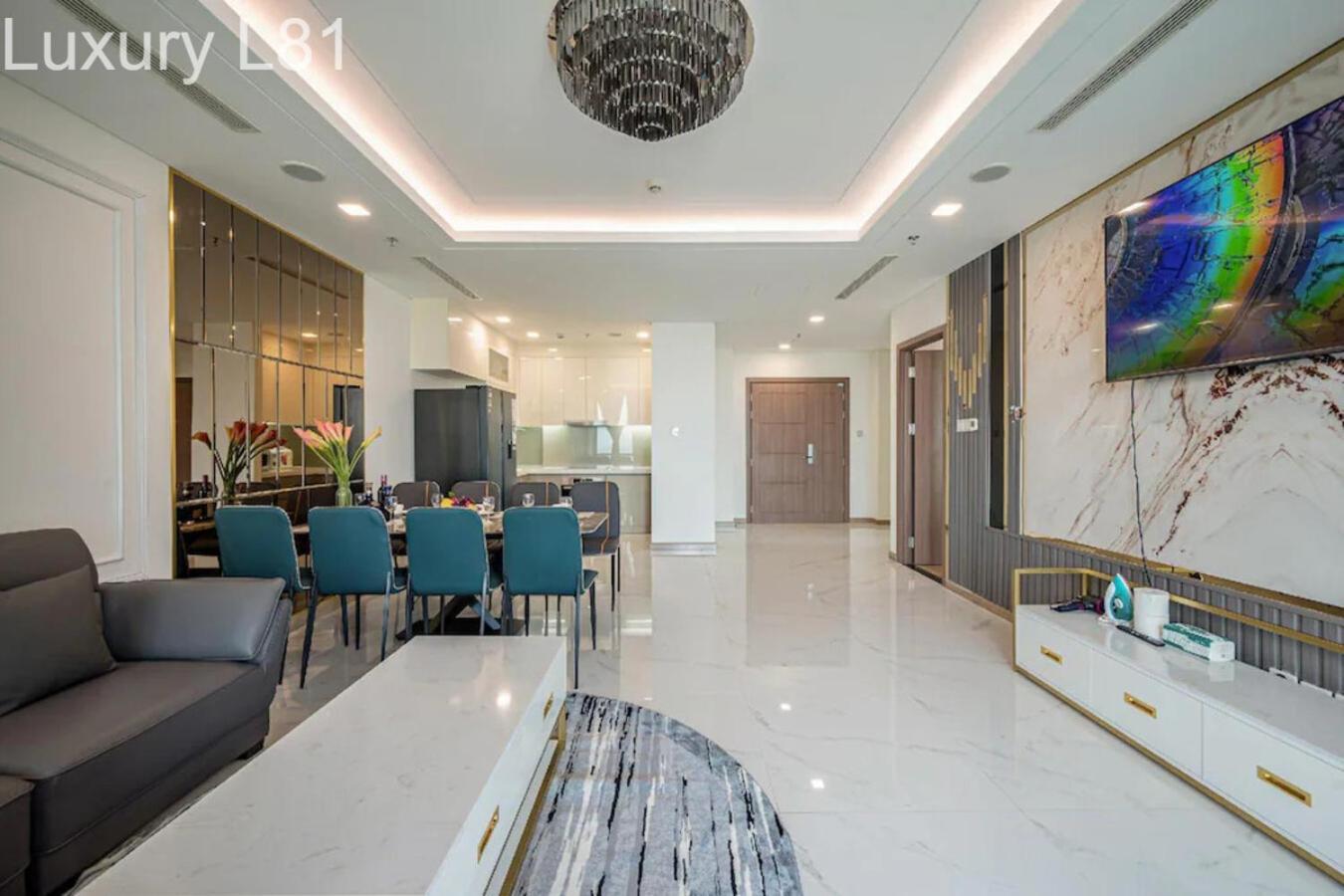 Angia Luxury Apartment Inside Landmark 81 Tower 胡志明市 外观 照片