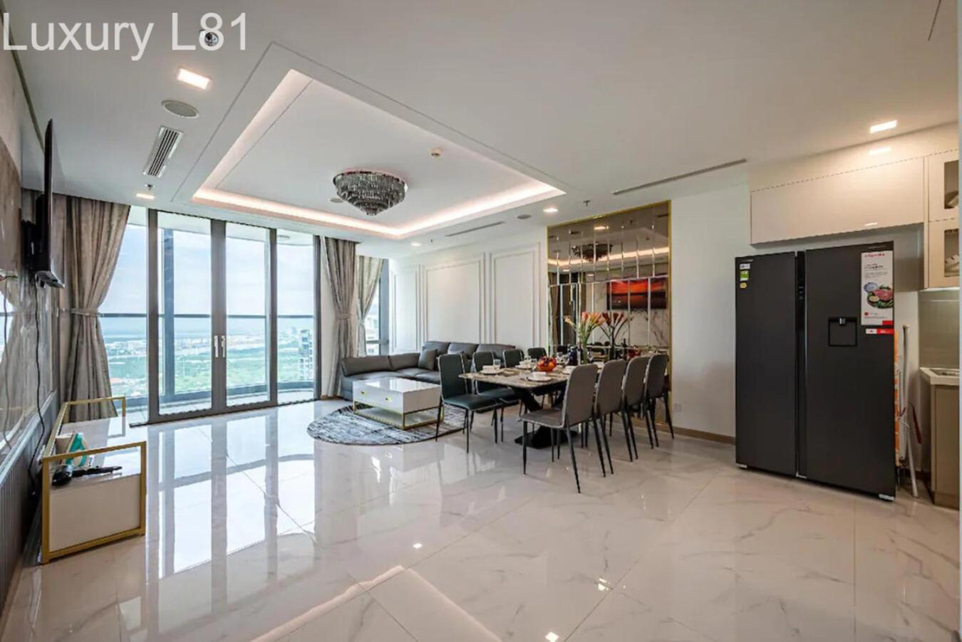 Angia Luxury Apartment Inside Landmark 81 Tower 胡志明市 外观 照片