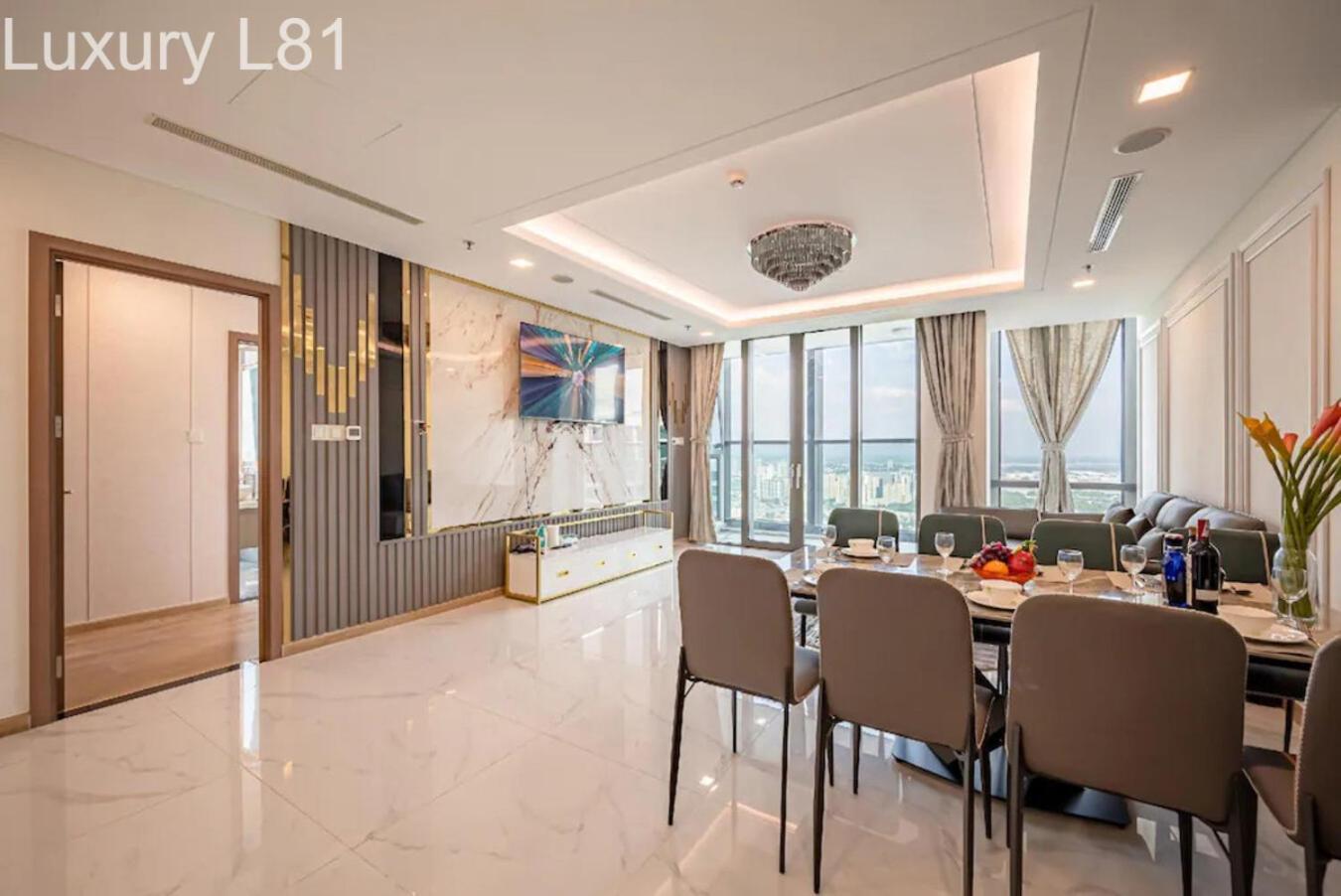 Angia Luxury Apartment Inside Landmark 81 Tower 胡志明市 外观 照片